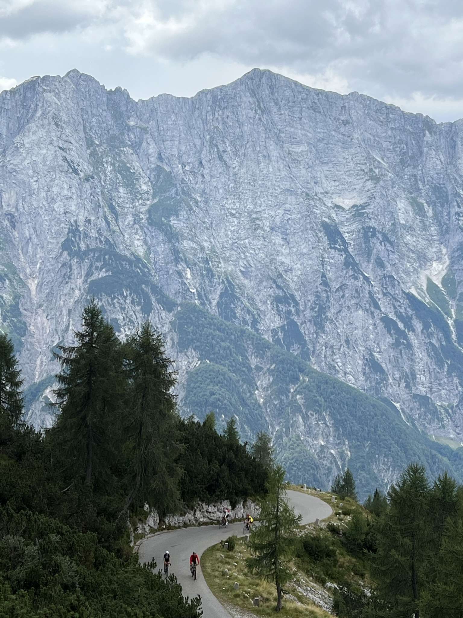 Stunning views from Mangart road