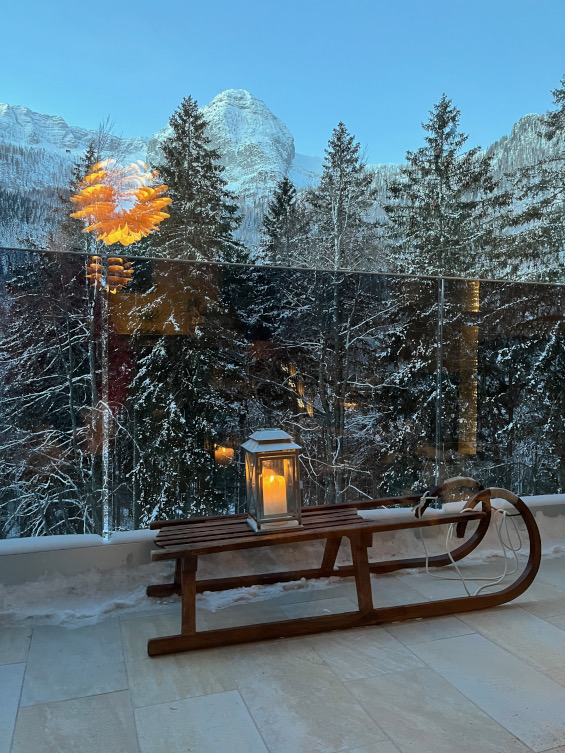 Beautiful views from the balcony